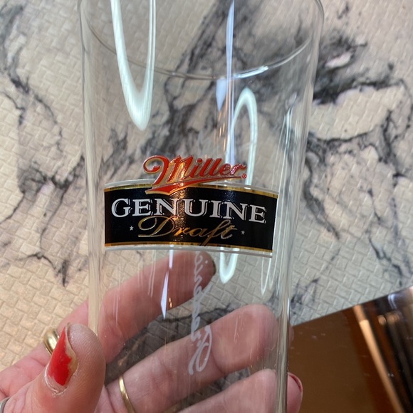 Stella Artois CHALICE & Premium Miller Pilsner Glass SET Exquisite! Vintage! 🎄 - Picture 10 of 10